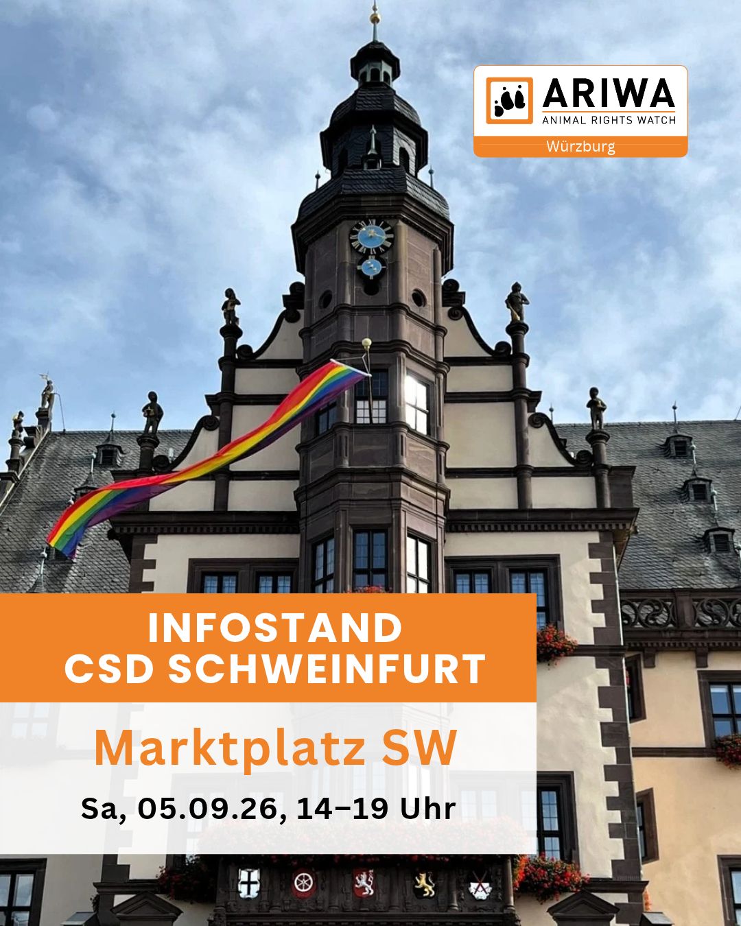Infostand CSD Schweinfurt